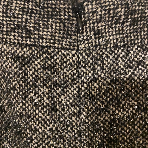 Coldwater Creek Sz 12 polyester wool lined black and metallic … - Picture 7 of 9